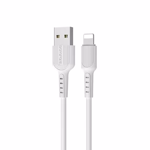 کابل تبدیل USB به لایتنینگ بروفون مدل BX16 طول 1 متر