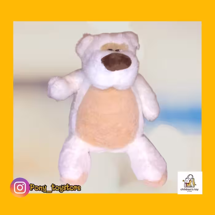 عروسک پولیشی خرس ابرو دار