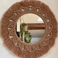 آینه مکرومه کد 1204