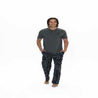 ست پیژامه چند رنگ مردانه پایه چوگان ASSN. مجموعه لباس خواب 3 U.S. Polo Assn.