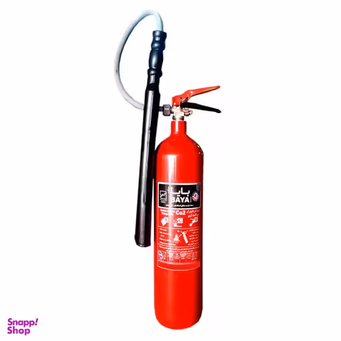 کپسول آتش نشانی بایا سیلندر مدل CO2 ظرفیت 4 کیلوگرم