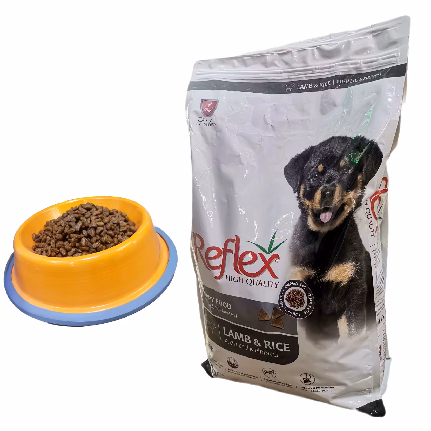 غذا خشک سگ رفلکس (یک کیلویی) lamb and rice 
