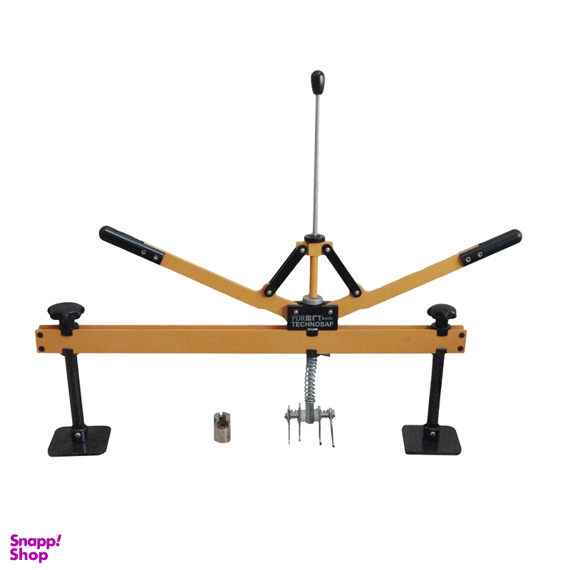 تگرگ کش خط درار صافکاری تکنو صاف مدل دو پایه کد YPB-CHANGAKDAR-86x12x79CM