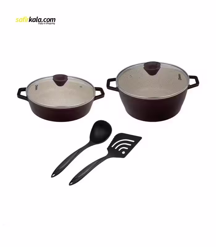 سرویس پخت و پز 6 پارچه دسینی مدل کلاسیک