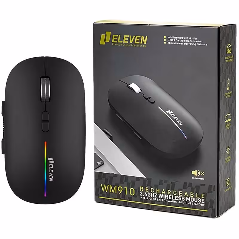 ماوس بی سیم شارژی سایلنت الون ELEVEN WM910