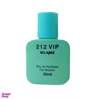 عطر جیبی زنانه اسکلاره مدل VIP 212 سبز حجم 35 میلی لیتر