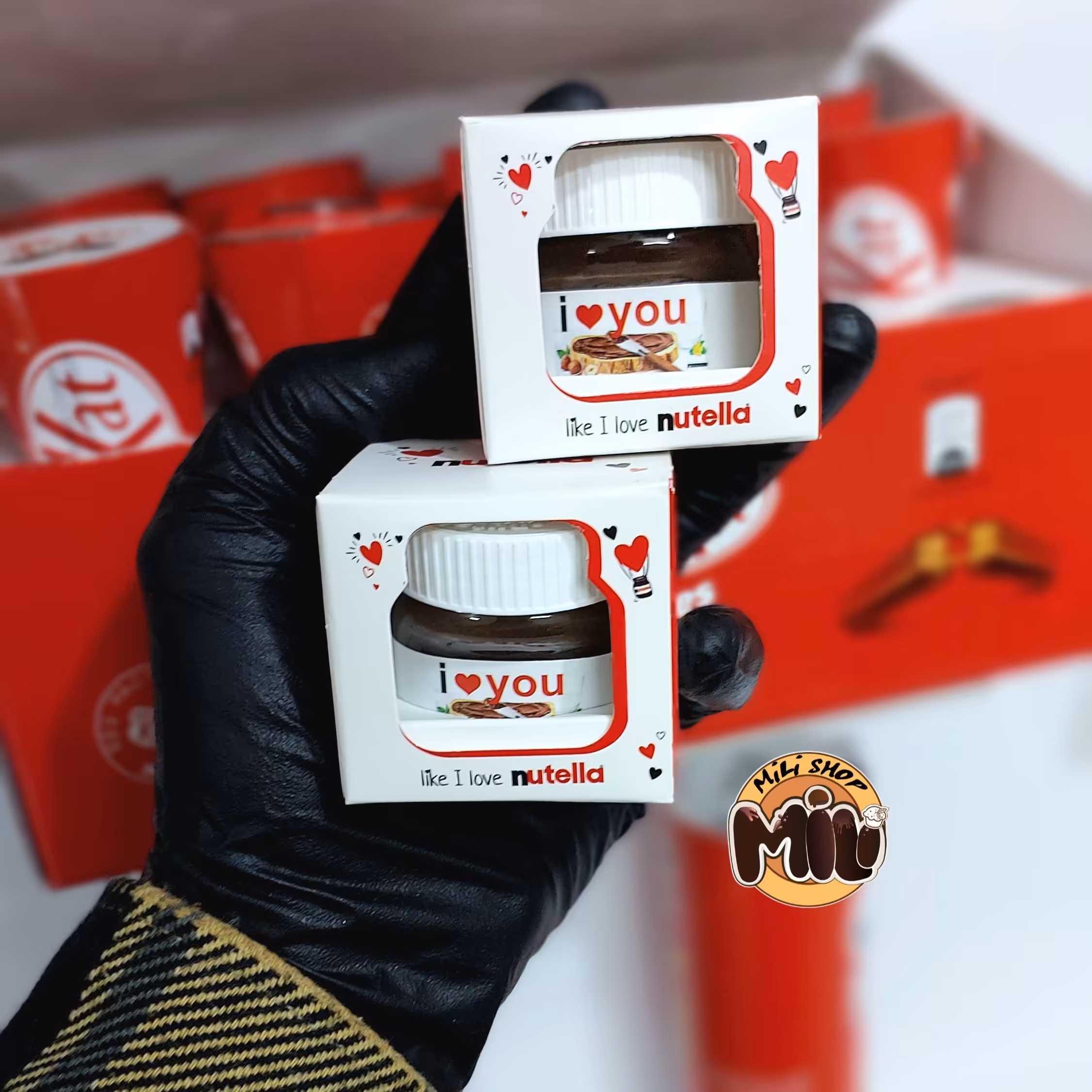 نوتلا مینی کادوئی30گرم اصل ایتالیا(پک2عددی)نوتلا مینی اصل ایتالیا درجه یک کادوئی جذاب