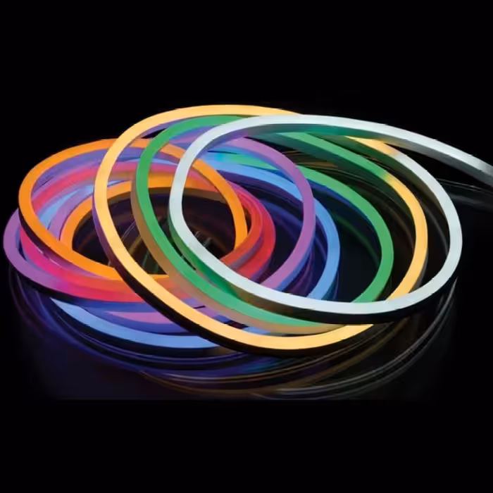 ریسه نئون فلکسی 12 ولت قرمز تراکم 120 یک متری