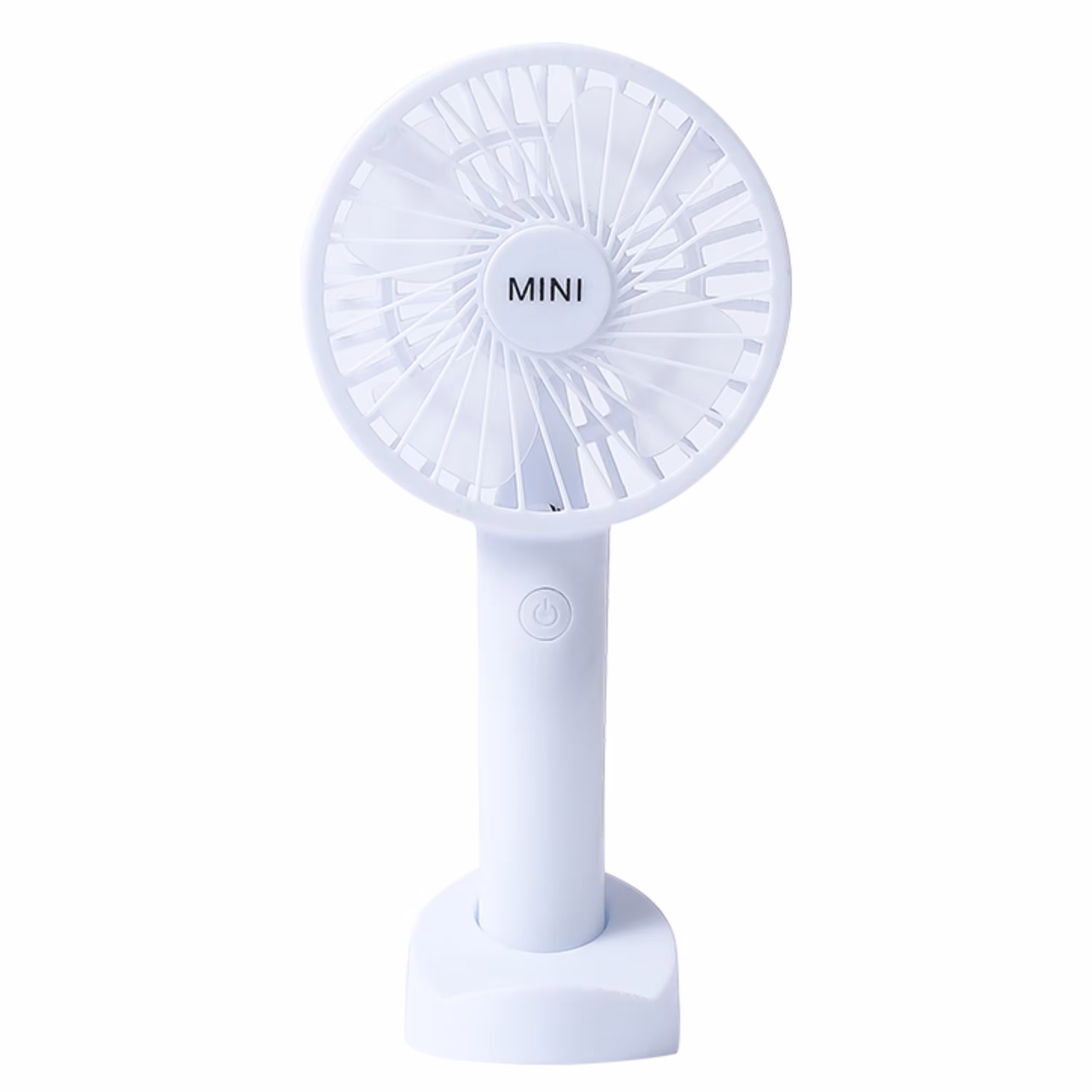 پنکه شارژی مدل بادبزن MiniCool HandFan رنگ آبی آسمانی