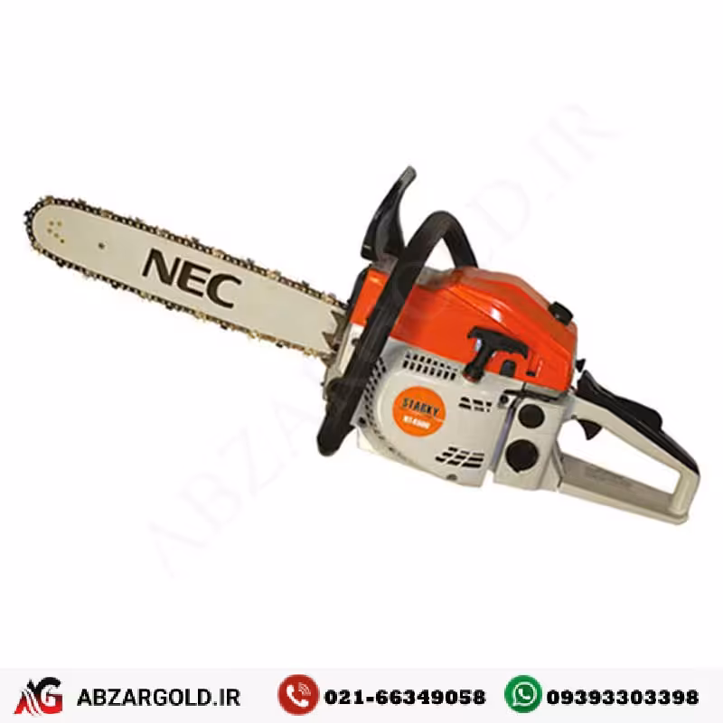 اره زنجیری بنزینی 40 سانتی ان ای سی مدل DB40