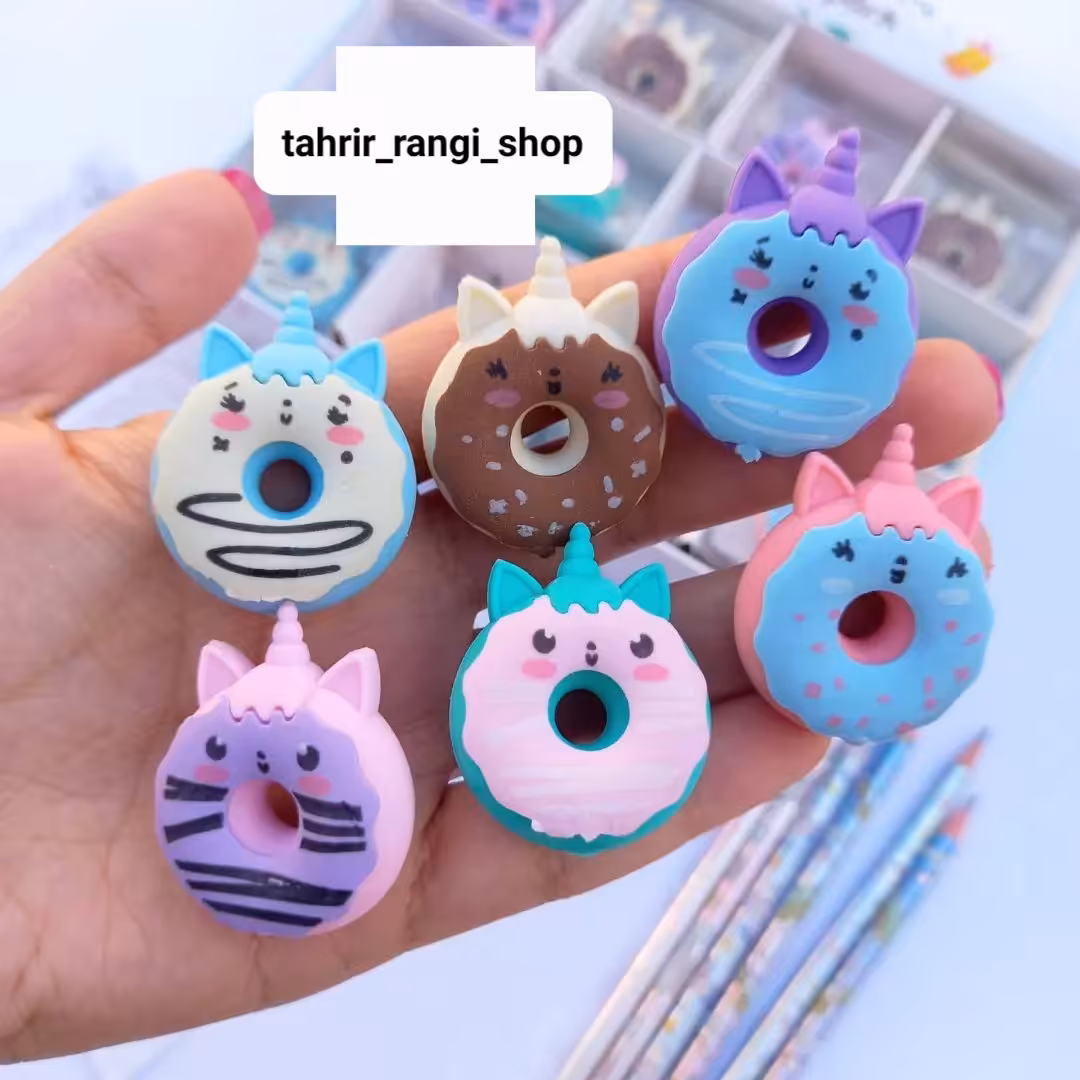 پاک کن فانتزی دونات تک شاخ