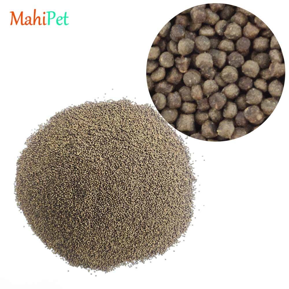 غذای پایه ماهیان اکسترود Extruded سایز 1 میلی متر (500 گرمی)