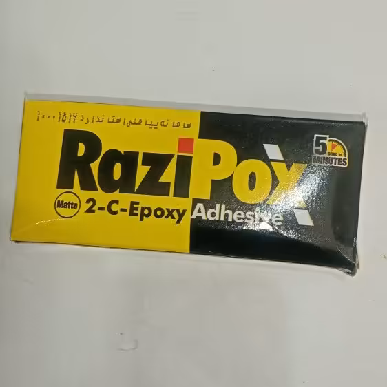 چسب دوقلو مات رازی پوکس