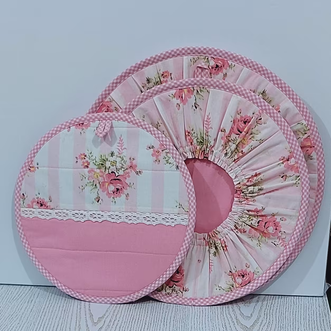 دمکنی 3 تیکه کشدار کتان نخ با کیفیت عالی و دوختی تمیز