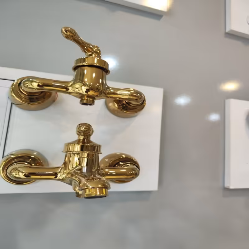 شیرآلات حمام و دستشویی مدل مارتین طلا  (ارسال رایگان)
