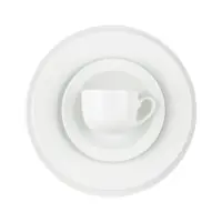 سرویس چینی زرین 12 نفره 102 پارچه سفید درجه عالی
