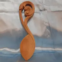 قاشق آجیل چوبی منبت 