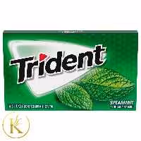 آدامس تریدنت نعنایی بدون شکر trident (بسته ی 14 عددی)

