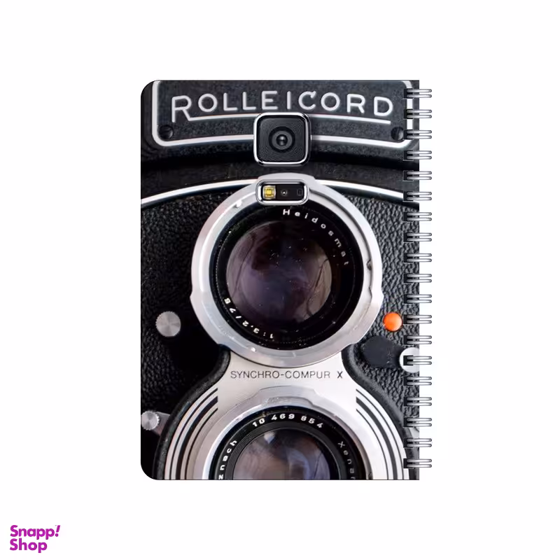 دفترچه یادداشت بامبیلیپ مدل چوبی طرح دوربین کلاسیک کد 6500599