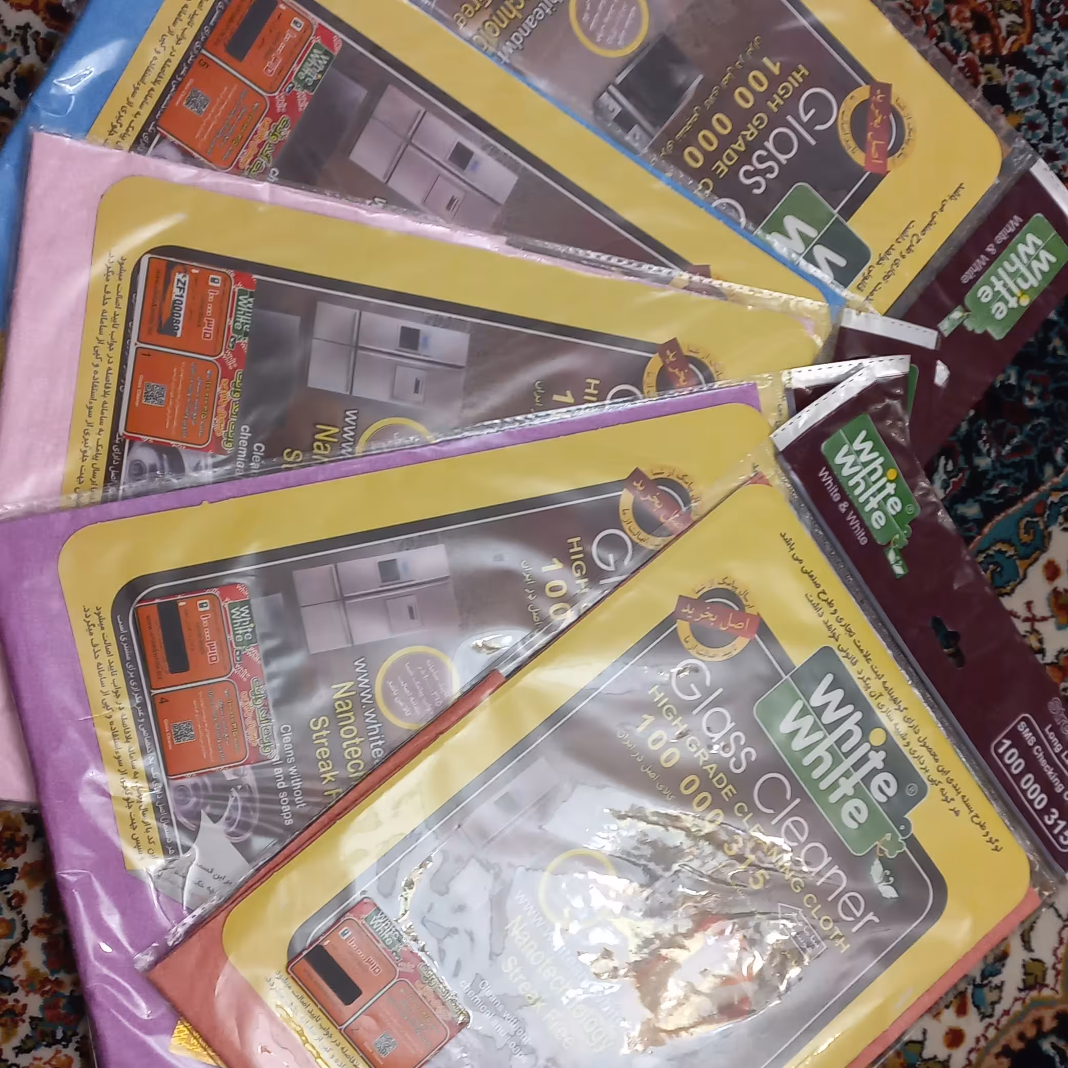 دستنال جادویی وایت اند وایت