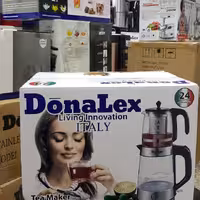 چای‌ساز‌دونالکس‌مدل‌180‌محصول‌ایتالیا‌،توان مصرفی:2200 واتظرفیت کتری:1.7 لیتر