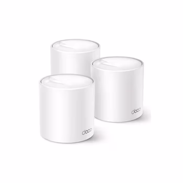 روتر و اکسس پوينت بی‌سیم و دوباند گیگابیت AX3000 تی پی لينک مدل TPLINK Deco X50 (3-Pack)