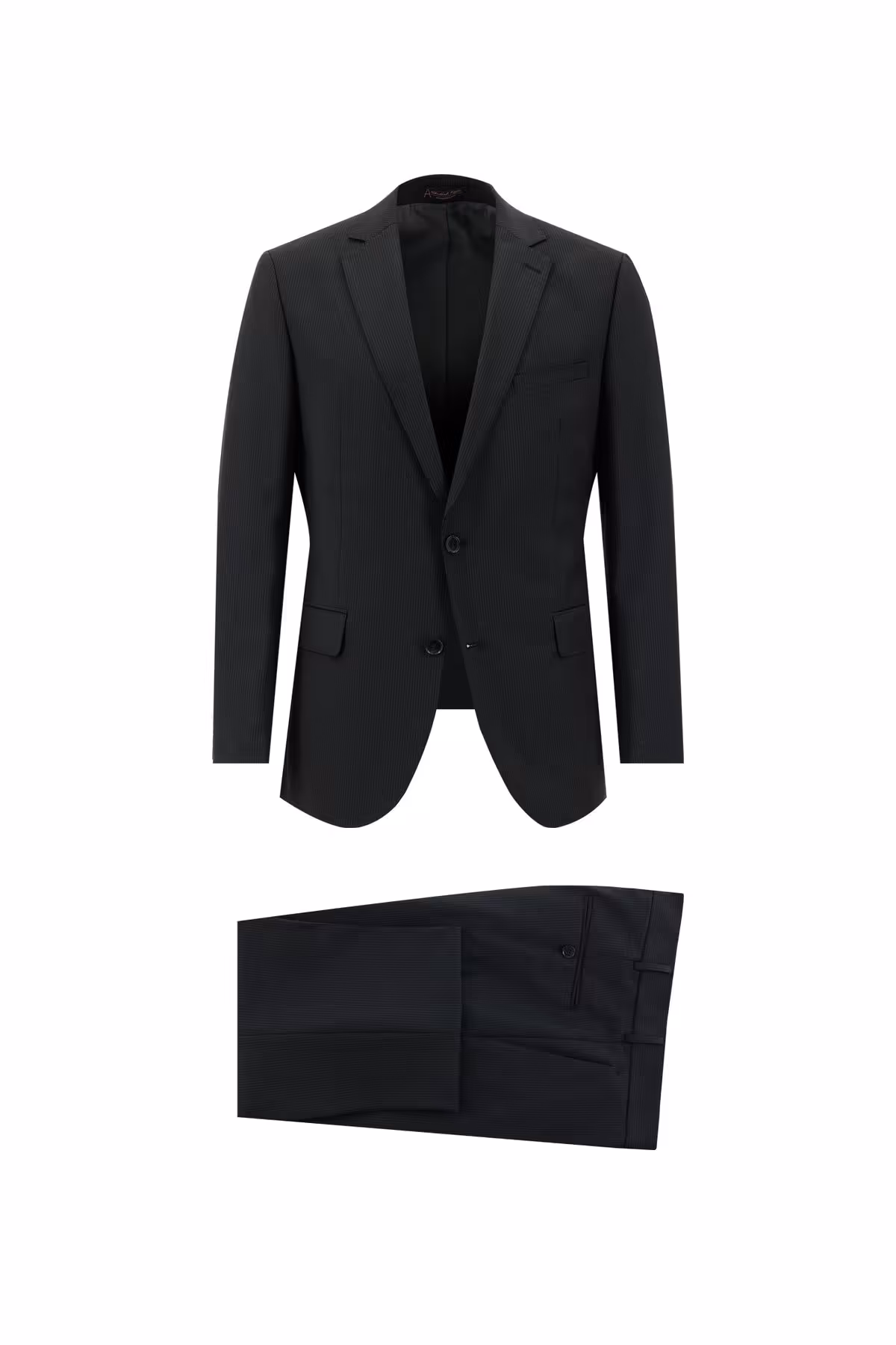 کت وشلوار مشکی مردانه لباس های راه کلاسیک با پشمی Kiğılı