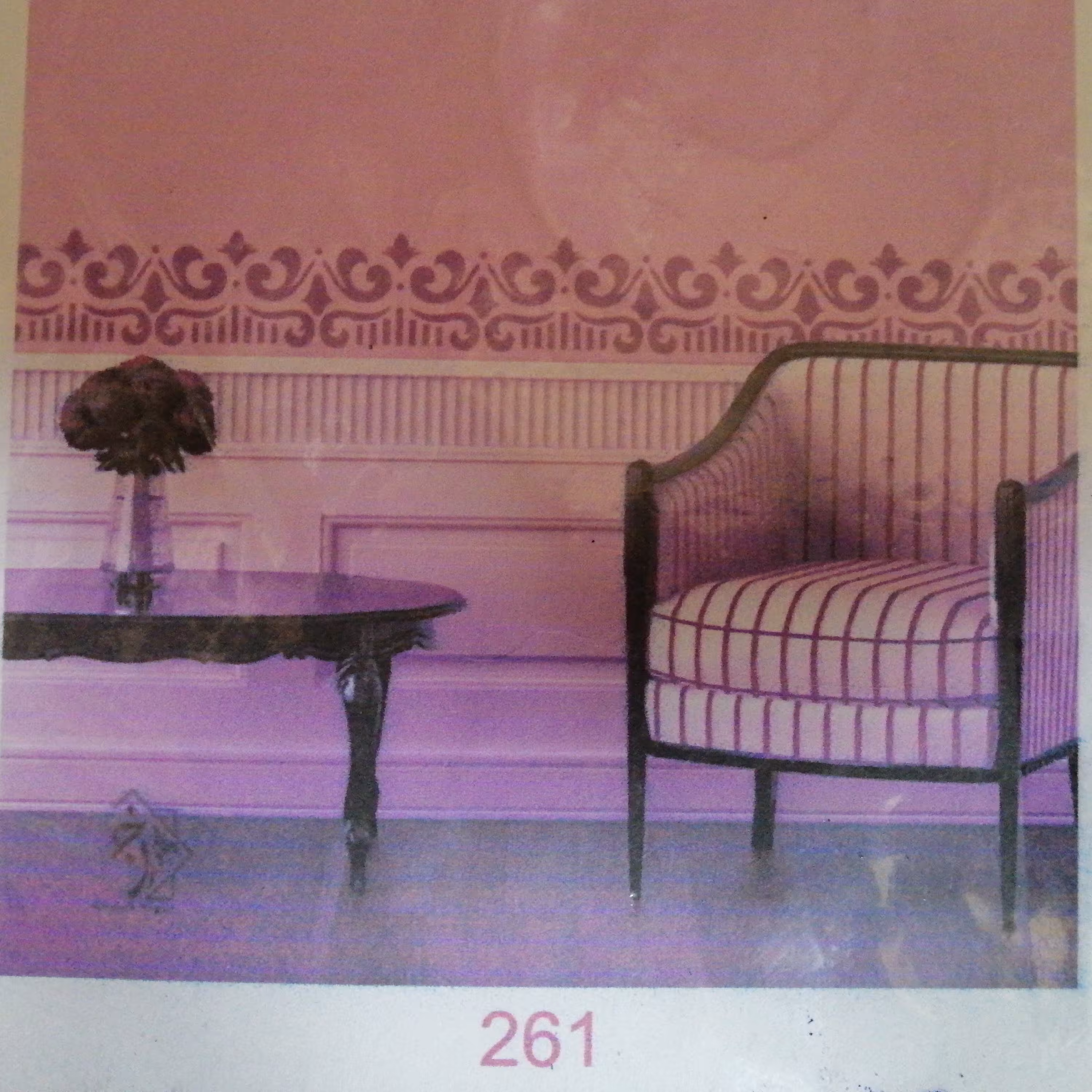 شابلون طرح حاشیه سایز 40 در 60 کد 261