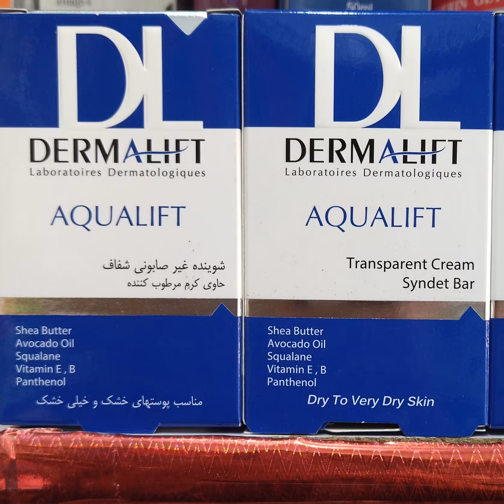 شوینده غیرصابونی شفاف درمالیفت مرطوب کننده آکوالیفت 100 گرم