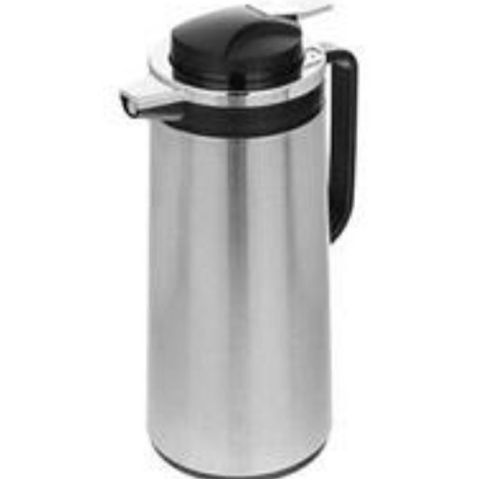 فلاکس یک و شش دهم لیتر استیل شیشه دار یونیک مدل 1806