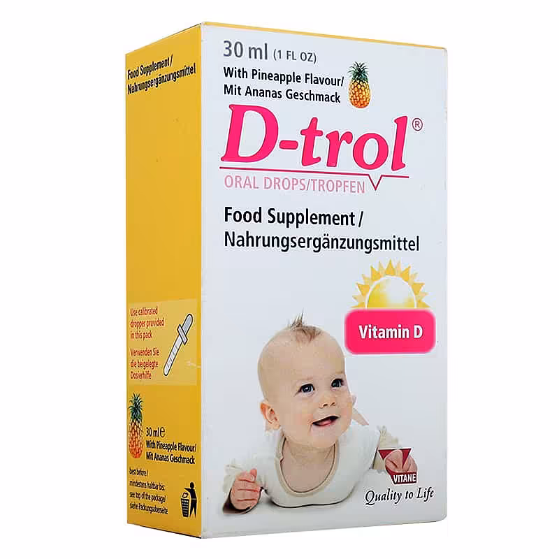 قیمت خرید اینترنتی قطره دی ترول ویتان 30 میلی لیتر |Vitane D-trol | فارموکسین