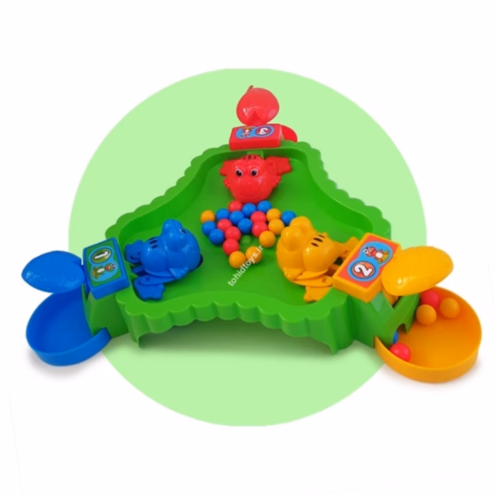 اسباب بازی قورباغه گرسنه بازی هیجانی 3 نفره