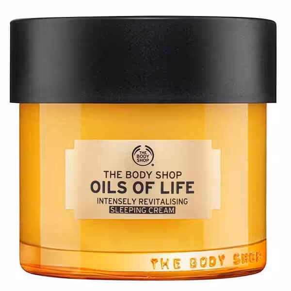 کرم شب آبرسان و احیاکننده قوی بادی شاپ The Body Shop مدل اویل اف لایف oil of life حجم 80 میل