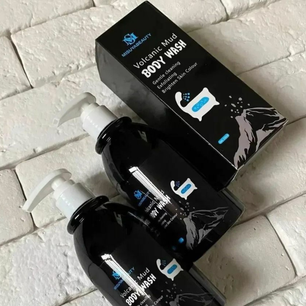 شامپو سفید کننده جادویی بدن
volcanic mud body wash
