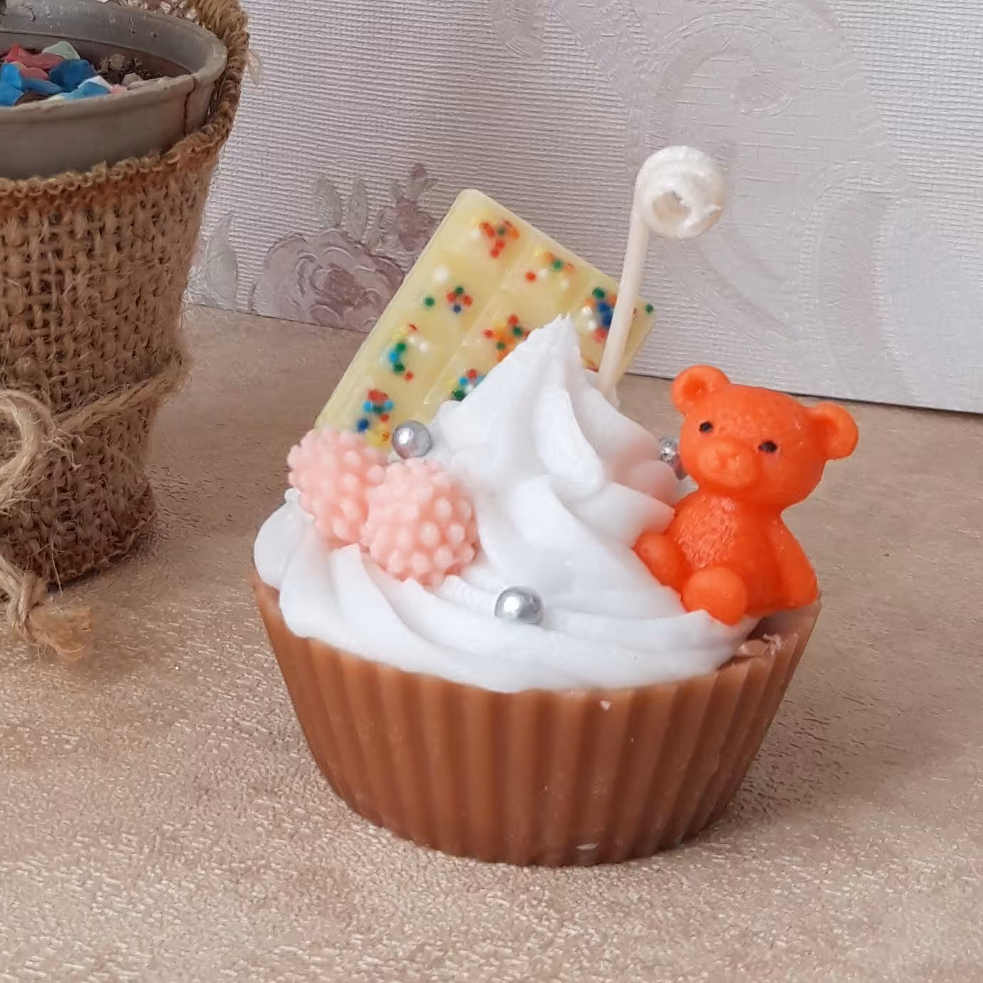 شمع کاپ کیک