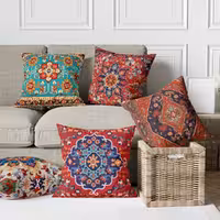 ست کوسن 5 تکه مخمل کد       47