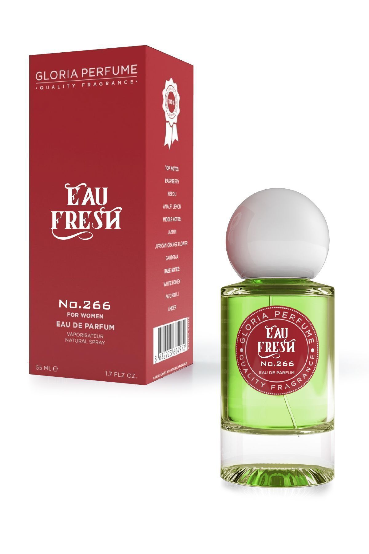 عطر زنانه EAU ادوپرفیوم 55 میل Gloria Perfume
