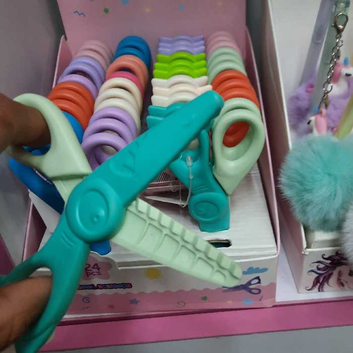 قیچی دالبری فانتزی و رنگی