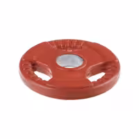 وزنه صفحه هالتر فرمانی رنگی 20 کیلوگرمی