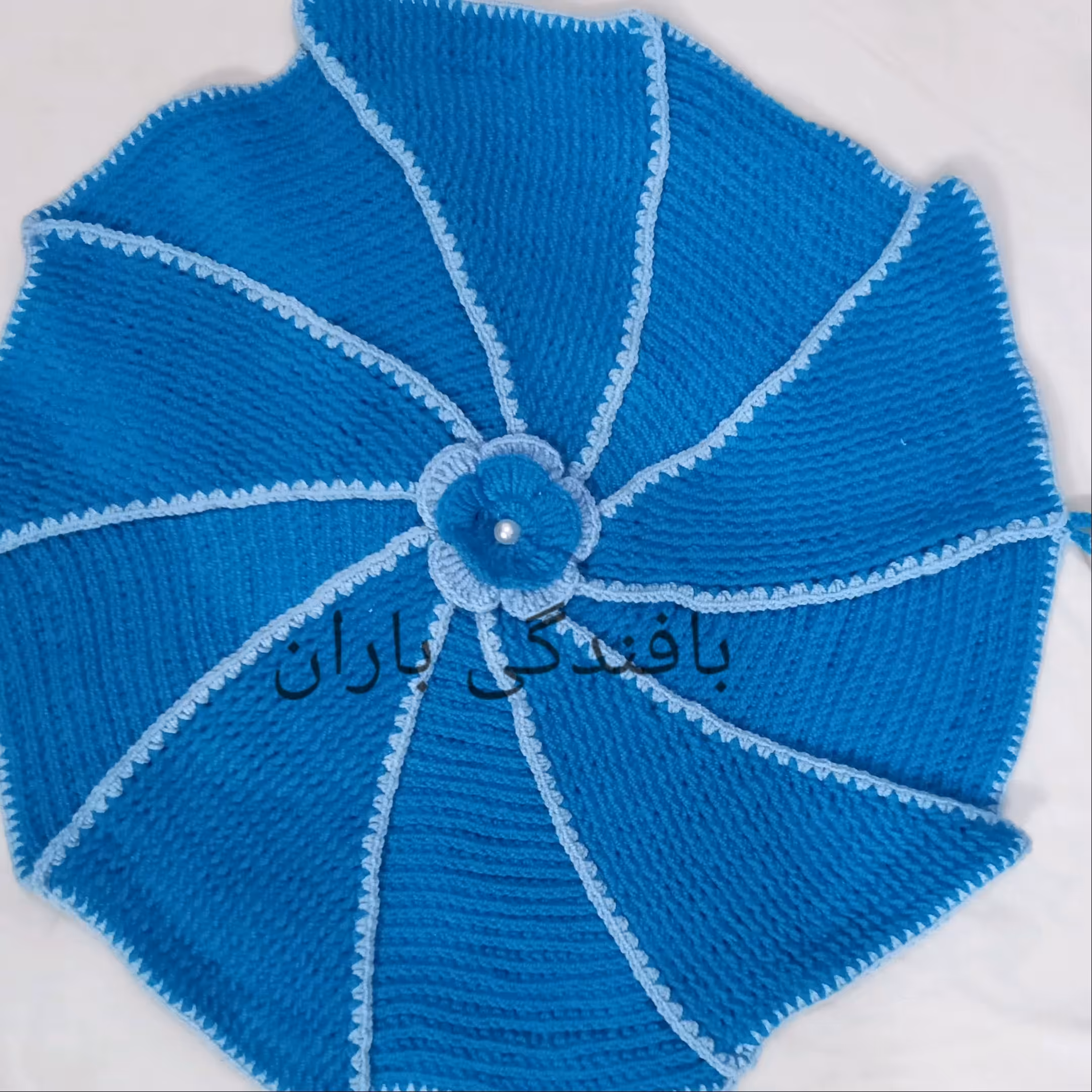 زیرقابلمه ای دست بافت کاموا و پارچه در سایزهای مختلف و رنگ های مختلف 