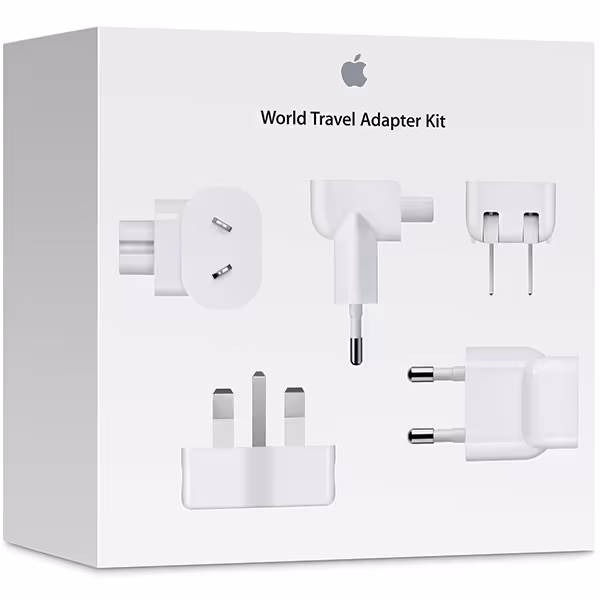 کیت مسافرتی اورجینال اپل World Travel Adapter Kit - Hiapple.ir