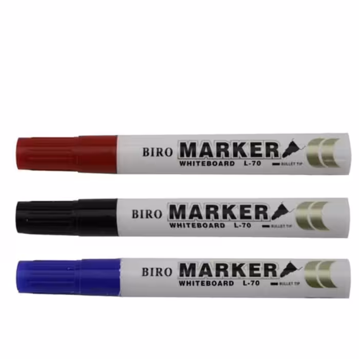 ماژیک وایت برد مشکی بیرو