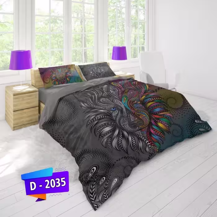 سرویس روتختی لمان کد 2035 دونفره 6 تکه