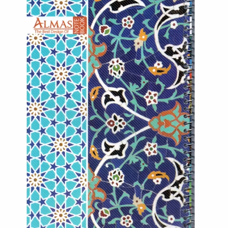 دفتر 50 برگ طلقی سیمی فانتزی طرح 3