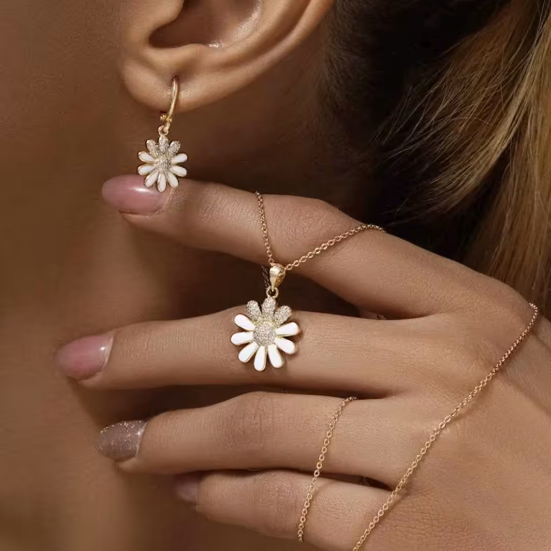 نیم ست بابونه