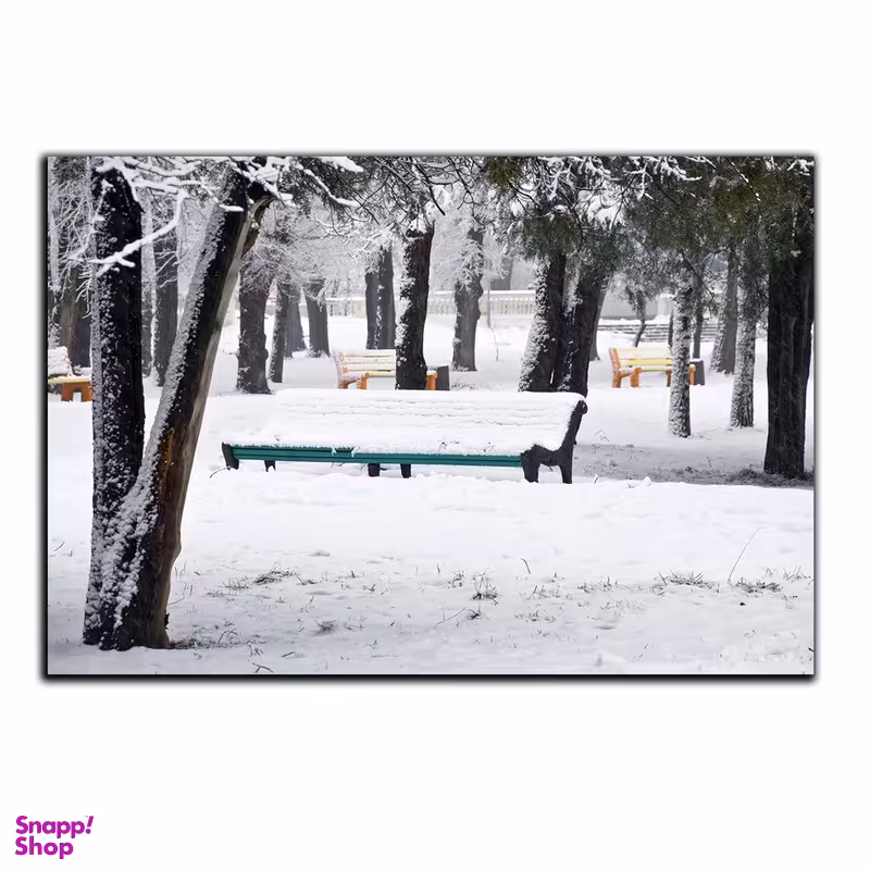 تابلو شاسی بکلیت طرح منظره زمستان مدل SH-S366