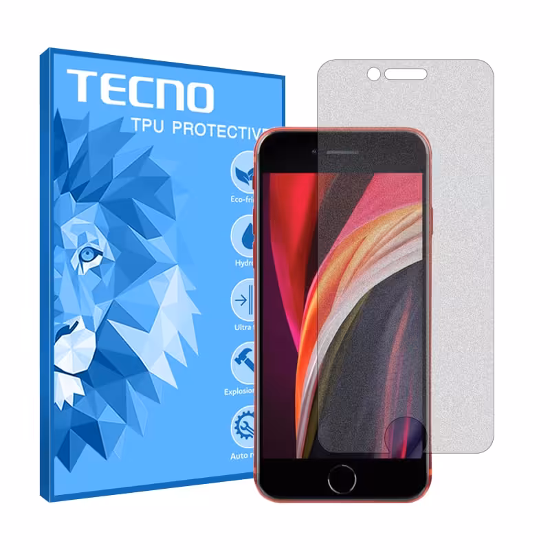 گلس اپل iPhone SE 2020 مدل هیدروژلی مات برند تکنو کد S