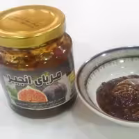 مربا انجیر  خشک با شکر قهوه ای 