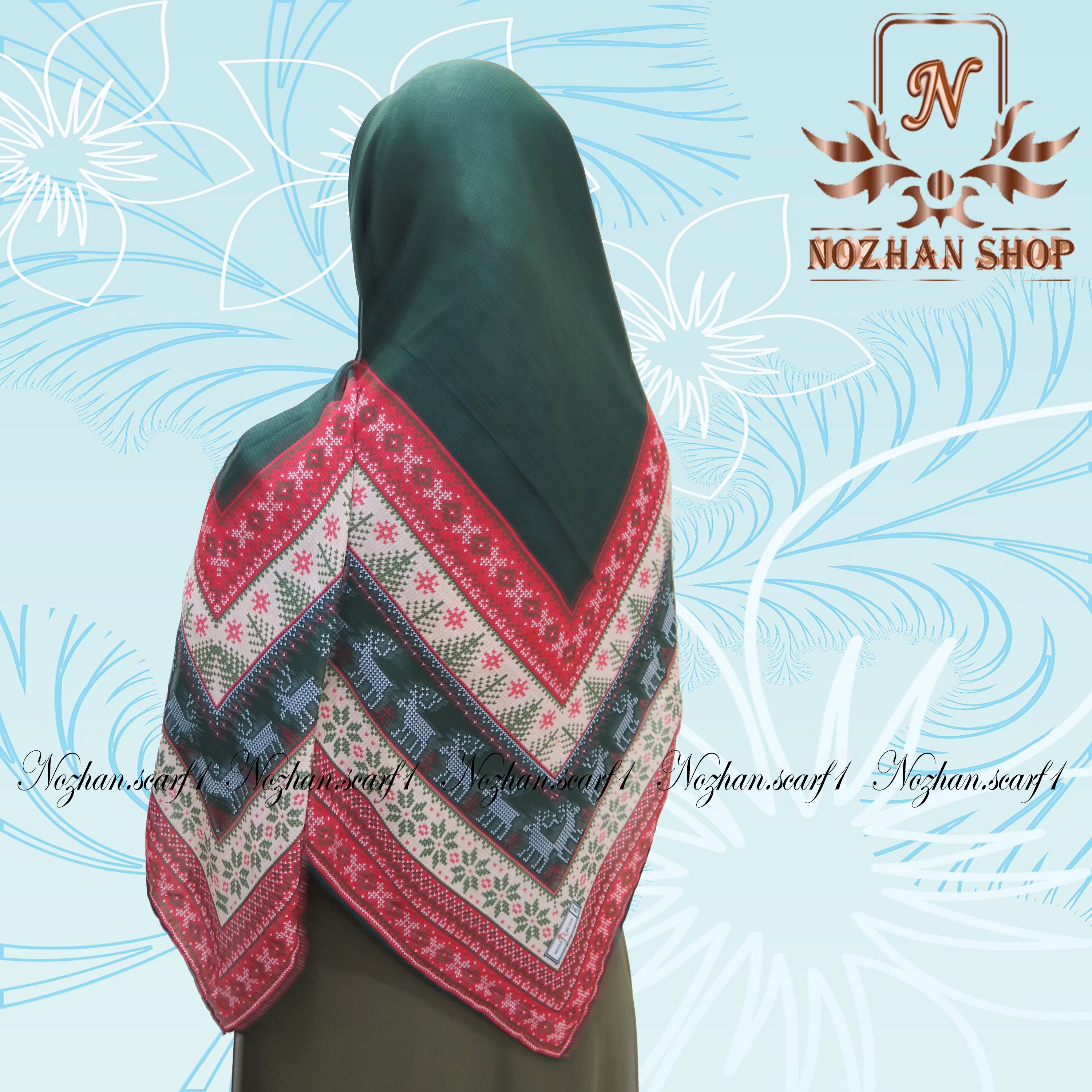 روسری نخی اسلپ (کد219)