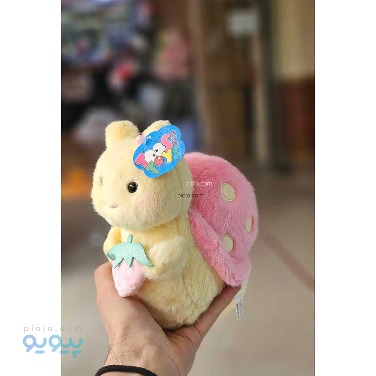 عروسک حلزون توت فرنگی